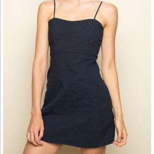 Black brandy Melville spaghetti strap dress